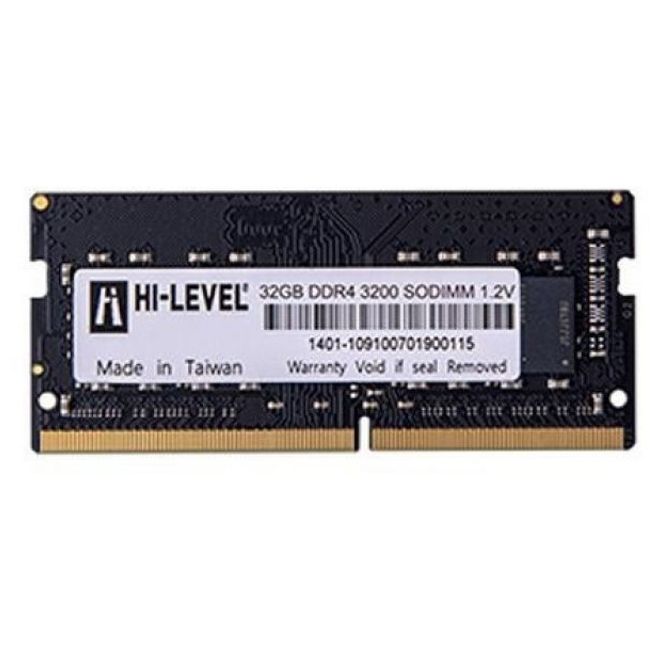 Hi-Level 32Gb 3200Mhz DDR4 N.book Ram 1.2v