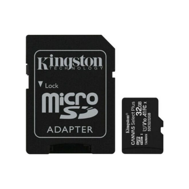 KINGSTON 32GB MICRO SDHC CANVAS CL10 SDCS2/32GB