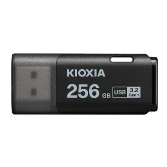 KIOXIA 256GB U301 SİYAH USB 3.2 GEN 1 BELLEK