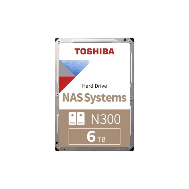 Toshiba N300 Serisi Nas Diski 6Tb  (MN10ADA600S)