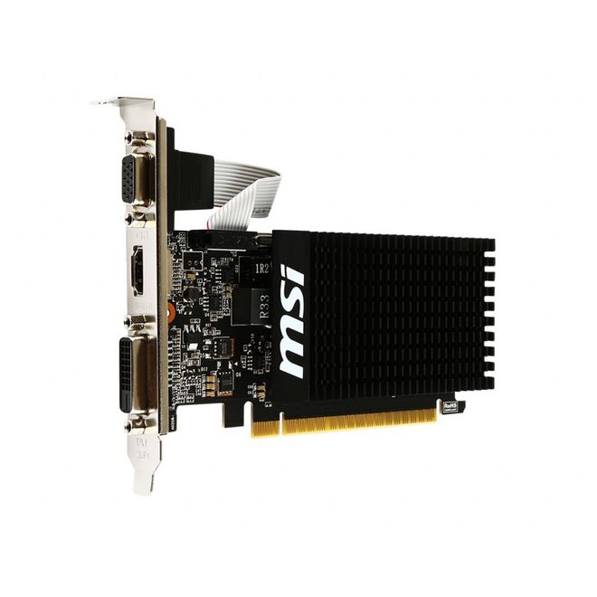 MSI 2GB GT710 2GD3H LP 64Bit DDR3 HDMI\DVI\VGA