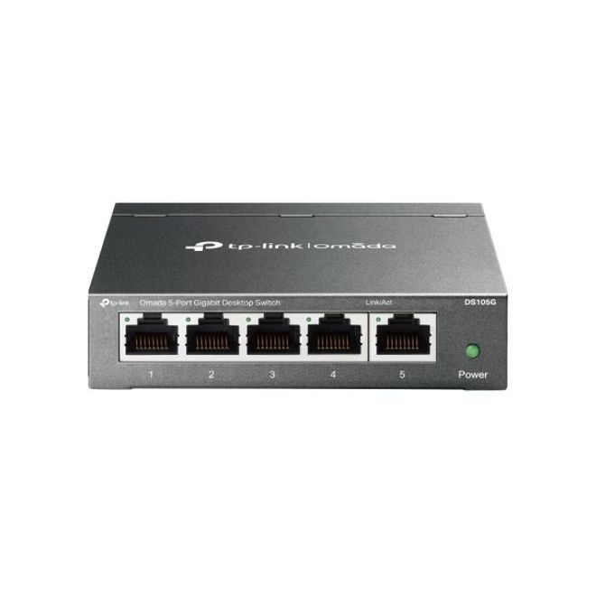 OMADA RR DS105G 5PORT GIGABIT SWITCH,METAL