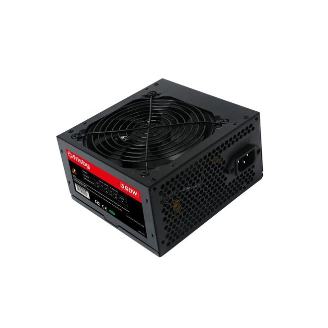 FRISBY 550 W P.S(PS55F12B) 4XSATA,12 cm.FAN,PPFC