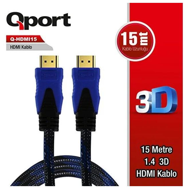 QPORT Q-HDMI152  15,0m HDMI KABLO.2.0 4K