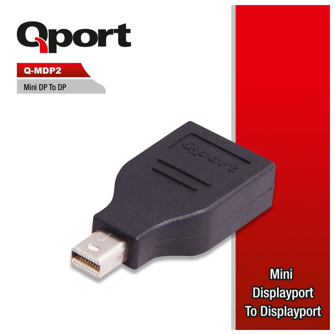 QPORT Q-MDP2 MİNİ DP(E) => DP PORT(D)ÇEVİRİCİ