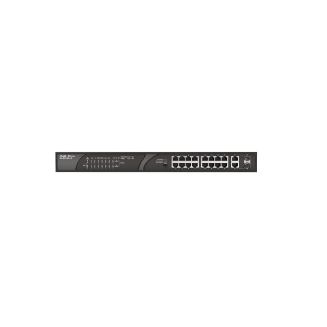 Reyee RG-ES118S-LP 16 Portlu, 10/100 Fast Ethernet