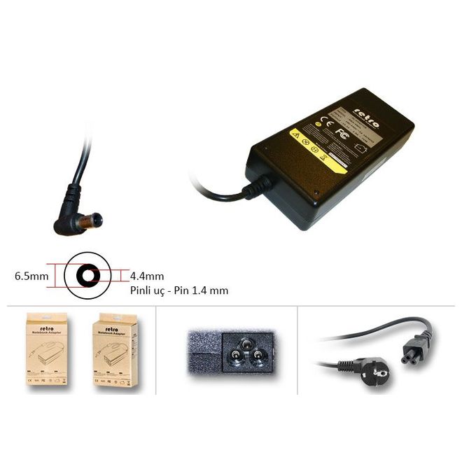 Retro Sony 19.5V 3.9A 76W VGP-AC19V34 notebook