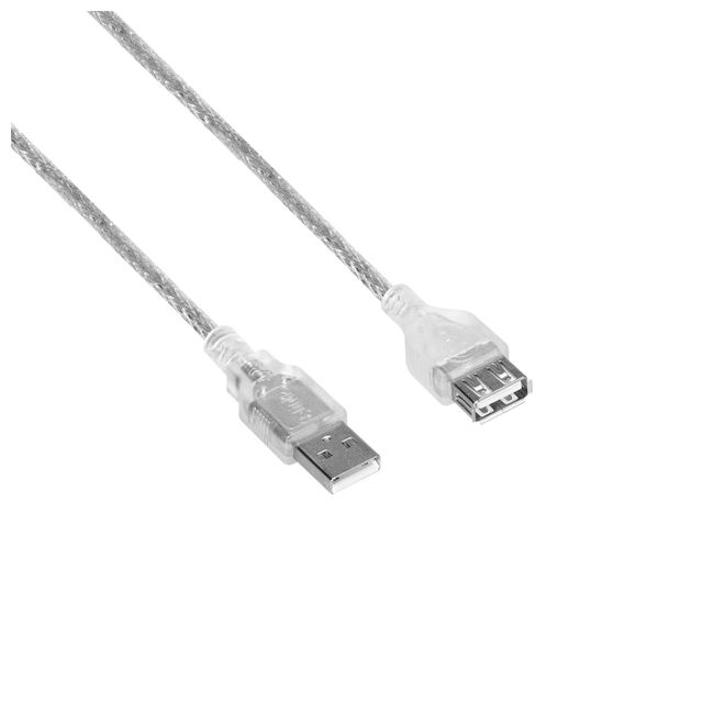 S-link SL-AF2015 1,5m USB şeffaf uzatma kablosu
