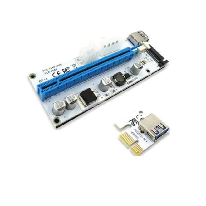 S-LINK SL-EX10 PCI-E 1X=>16X SATA RISER KART.