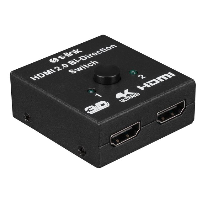 S-LINK SL-LU613 2'Lİ HDMI ÇİFT YÖNLÜ ÇOKLAYICI+SW