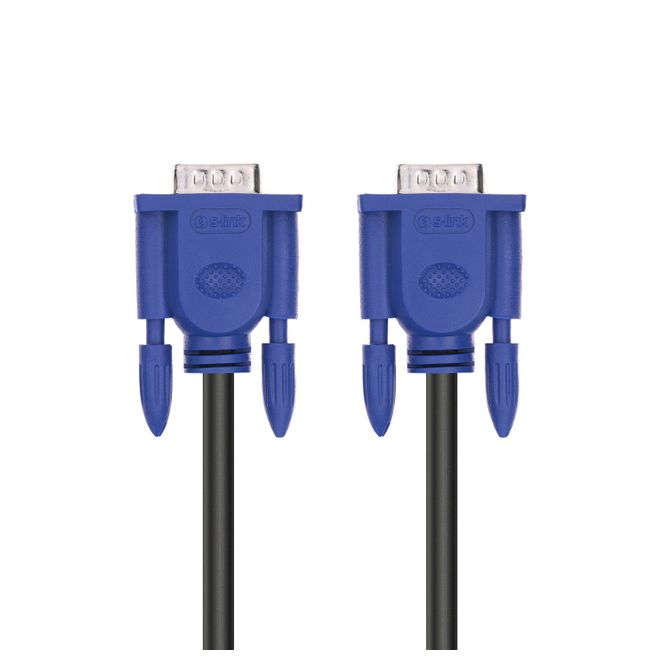 S-link SL-VGA10 10m feritli VGA kablosu