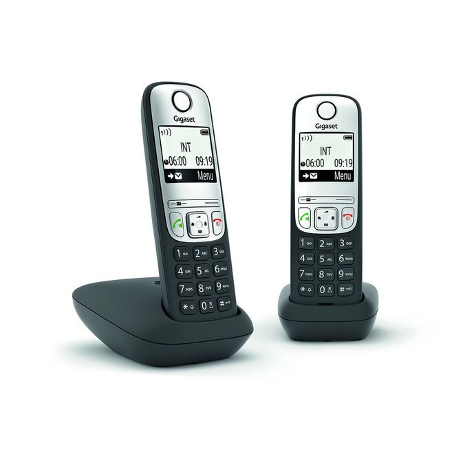 GIGASET A690DUO DECT TELEFON,SİYAH