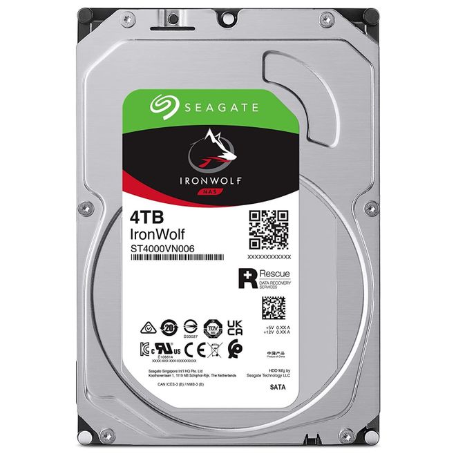 SEAGATE 4TB ST4000VN006 IRONWOLF NAS 256MB