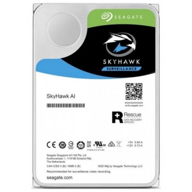 SEAGATE 8 TB SKYHAWK 7200R 256MB 7/24 ST8000VE001