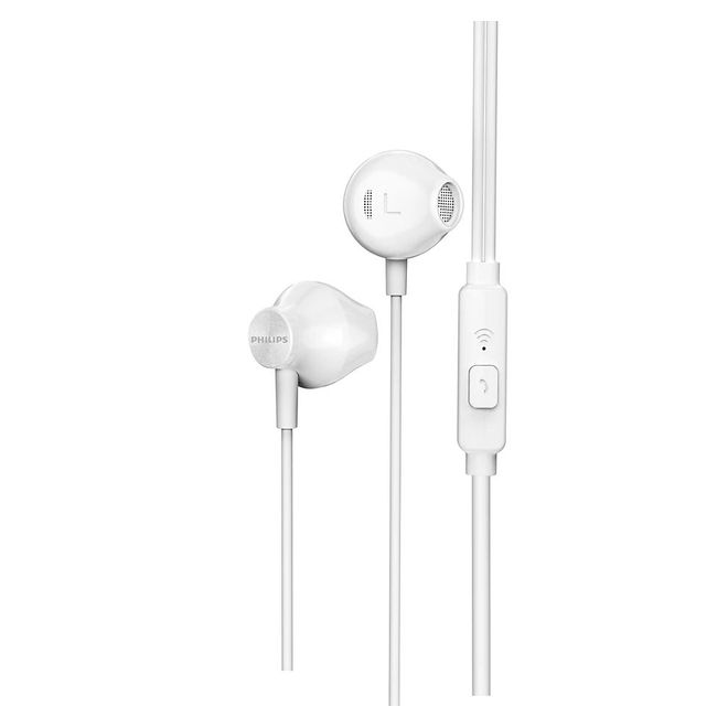 Philips TAUE101BK Kulakiçi Beyaz Kulaklık Mikrofon