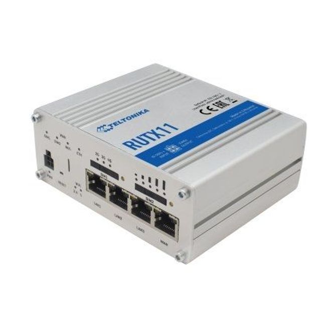 Teltonika TE-RUTX11 Yeni Nesil LTE Cat 6 Endüstriy
