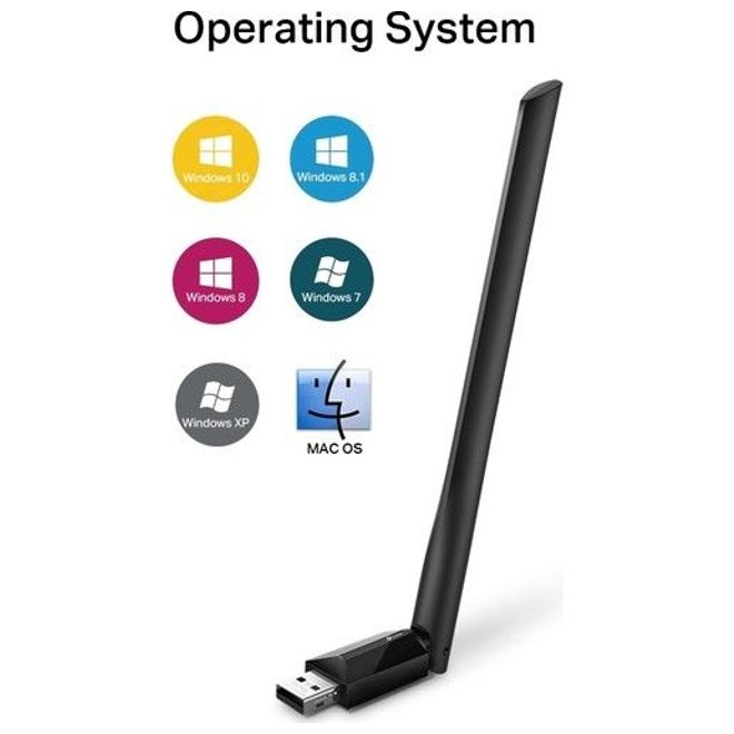 Tp-link Archer T2U PLUS AC 600 H.G wi-fi D.B USB A