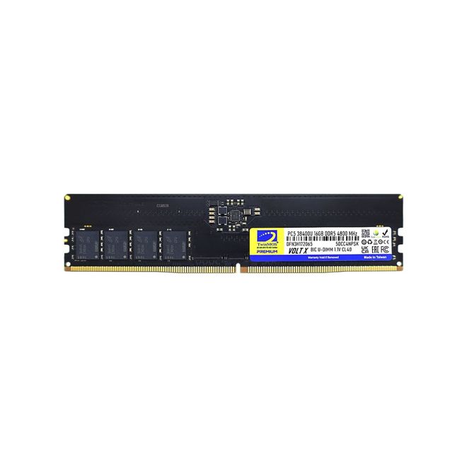 TWINMOS 16GB DDR5 4800MHz CL40 PC RAM