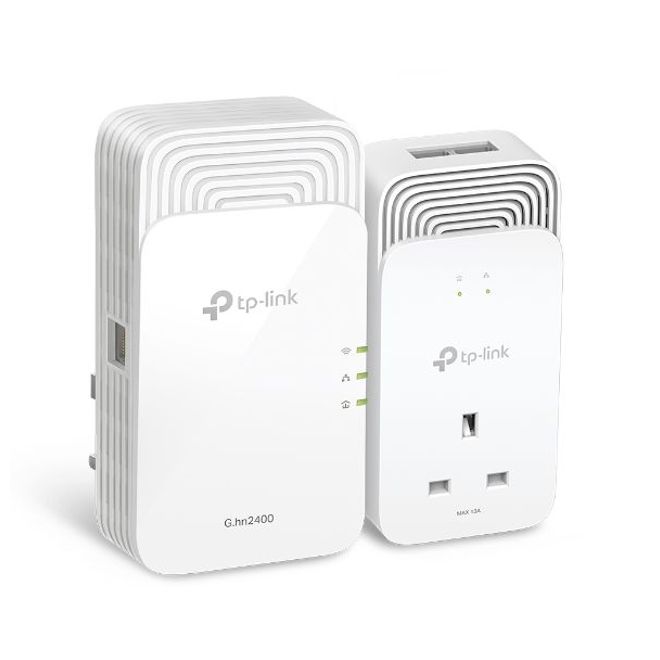 Tp-link PGW2440 KIT G.hn 2400 Powerline kit,AX1800