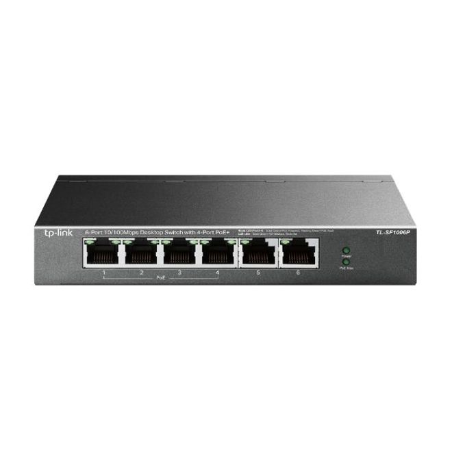 Tp FestaTL-SF1006P 67W 6FE PoE Switch,4'ü PoE,Meta