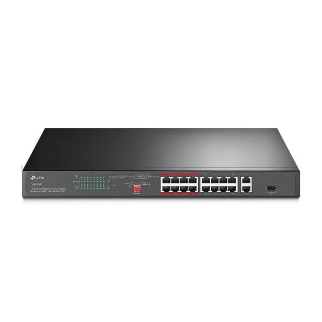 Tp Festa TL-SL1218P 150W 16FE PoE Switch,2GE,1Comb