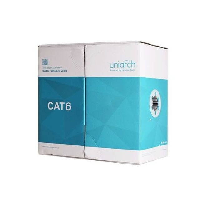 UNIWIZ CAB-6-AE 305m CAT6 UTP KABLO,GRİ,24AWG