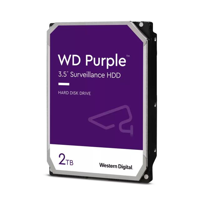 WD 2 TB PURPLE 5400RPM 256MB SATA3 WD23PURZ