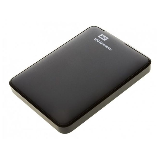 WD HARİCİ DİSK 1TB  2,5" ELEMENTS SİYAH USB3.0