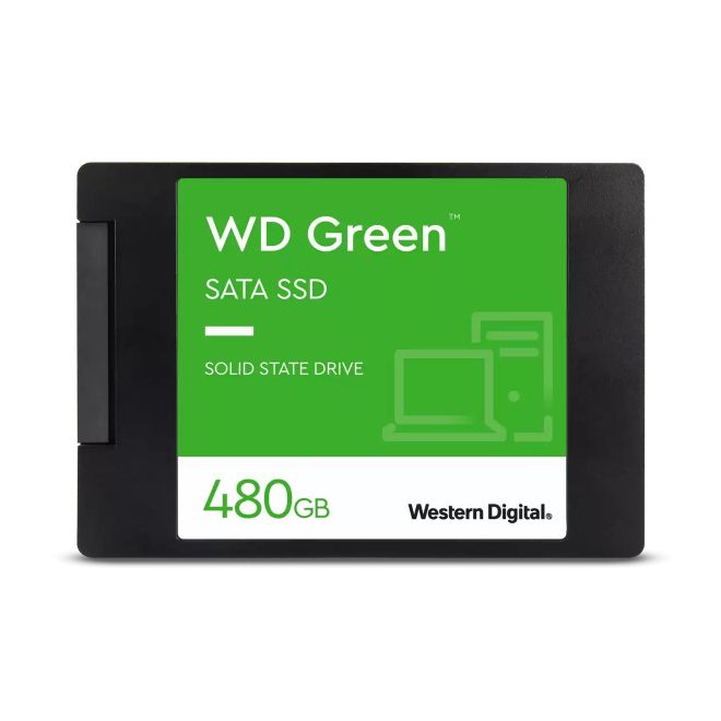 WD GREEN 480 GB 2,5" SATA3 SSD 545MB/S WDS480G3G0A