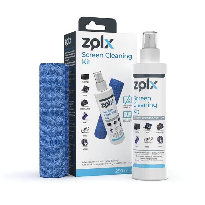 ZOLX  ZLX1-250ML EKRAN TEMİZLEME SETİ