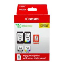 Canon PG-46/CL-56 2'li Paket Kartuş (Kağıt Hediye)