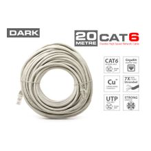 DARK DK-CB-NT6U2000G 20m CAT 6 PATCH KABLO,GRİ,