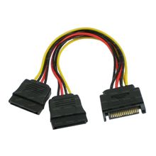 DARK DK-CB-P202 15PIN ERKEK SATA<=>2*15DİŞİ  SATA