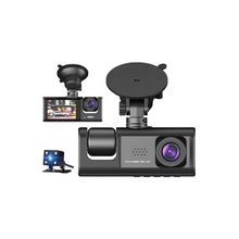 Daytona Carboon T717 araç içi ön+arka+iç kayıt