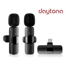 Daytona K9T2 TYPE-C 2'Lİ Kablosuz yaka mikrofonu