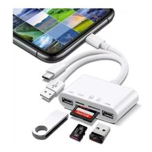 NK1032 NK1032 Pro USB+Tip-C+ligtning=>USB+SD/TF ad