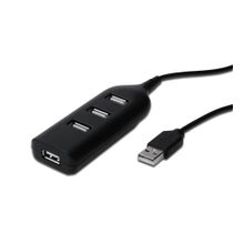 Digitus AB-50001-1 USB2.0 4'lü plastik hub