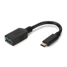 DIGITUS AK-300315-001-S USBType-C=>USB3.0 ÇEVİRİCİ