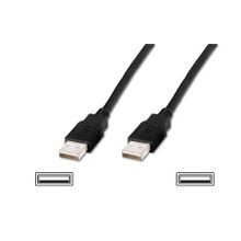 DIGITUS AK-300101-030-S 3,0m USB AE/AE SİYAH KABLO