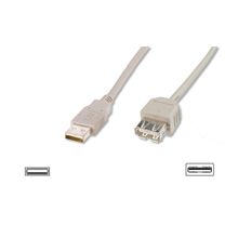 Digitus AK-300202-018-E 1,5m USB2.O AE/AD uzatma
