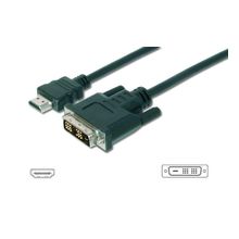 DIGITUS AK-330300-020-S 2,0m HDMI=>DVID18+1 KABLO