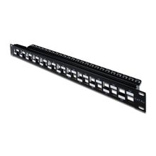 Digitus DN-91412 24'lü 1U siyah boş patch panel