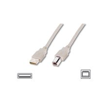 DIGITUS AK-300102-030-E 3,0m USB 2,0 KABLO,BEYAZ