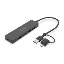 Digitus DA-70235 20cm USB3.0 4'lü ince tip adapt