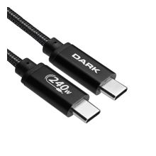 DARK DK-CB-USB240PD100 1m TYPE-C PD ŞARJ KBL,SİYAH