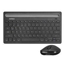 Everest KM-BT803 Bluetooth&kablosuz siyah Q klavye