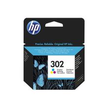 HP F6U65AE (302) ÜÇ RENKLİ MÜREKKEP KARTUŞ