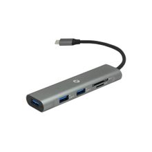 Frisby FA-7710TC Tip-C=>3'lü USB 3.0 HUB+SD/TF