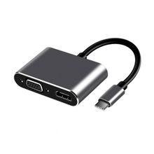 Frisby FA-7678C Usb Tip-C=>Hdmi+Vga çevirici