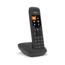 GIGASET C575 DECT TELEFON,200'lük REHBER,SİYAH